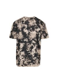 Urban Classics - Męska Koszulka Bleached Oversized T-shirt. Kolor: czarny