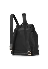 Wittchen - Damski plecak ze sznurkowym ściągaczerm. Kolor: czarny. Materiał: nylon. Wzór: aplikacja. Styl: młodzieżowy #5