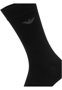 Emporio Armani Underwear Skarpety długie EM000554 AF14446 MC061 Czarny. Kolor: czarny. Materiał: bawełna #2
