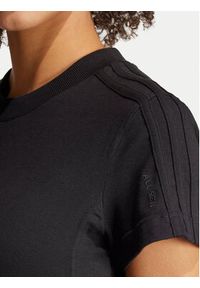Adidas - adidas T-Shirt ALL SZN 3-Stripes JI9102 Czarny Slim Fit. Kolor: czarny. Materiał: bawełna #6