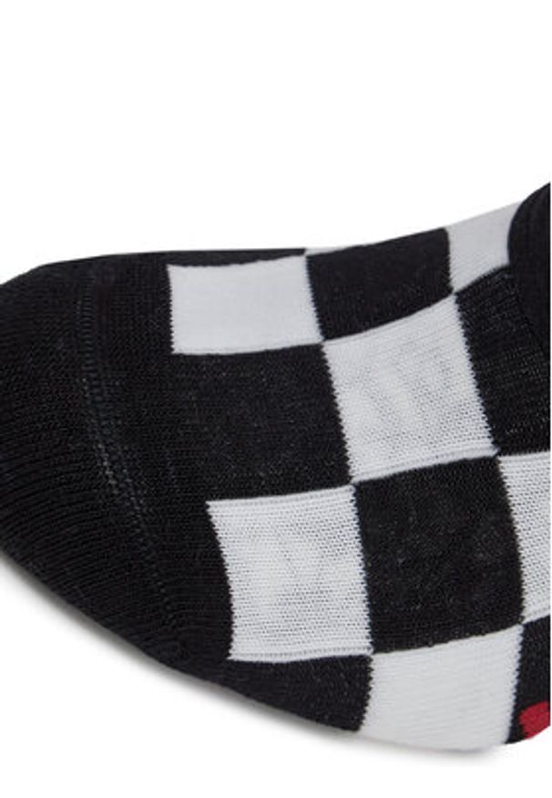 Vans Zestaw 3 par stopek męskich Classic No Show VN000F10 Kolorowy. Materiał: materiał, bawełna. Wzór: kolorowy