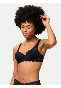 Triumph Biustonosz z fiszbiną Amourette 300 10166798 Czarny. Kolor: czarny. Materiał: syntetyk #1