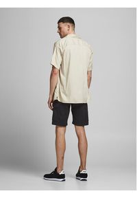 Jack & Jones - Jack&Jones Szorty materiałowe 12182555 Czarny Regular Fit. Kolor: czarny. Materiał: materiał #5