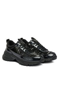 Calvin Klein Sneakersy Hike Runner Lace Up Pearl Ny YW0YW02043 Czarny. Kolor: czarny. Materiał: skóra #3