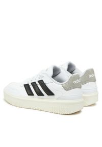 Adidas - adidas Sneakersy Courtblock JI2202 Biały. Kolor: biały. Materiał: skóra #2