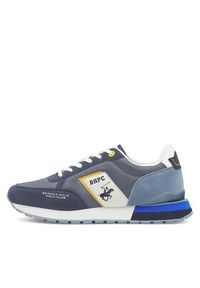 Beverly Hills Polo Club Sneakersy NICK-01 Granatowy. Kolor: niebieski. Materiał: materiał