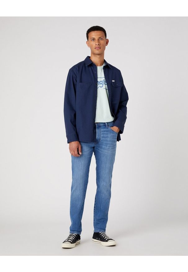 Wrangler - WRANGLER RIVER MĘSKIE SPODNIE JEANSOWE JEANSY BLUE CREEK W17TJXZ81 112331087
