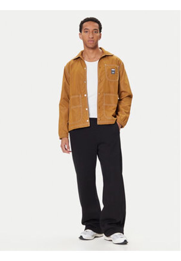 Adidas - adidas Kurtka przejściowa Wabash JW0173 Brązowy Regular Fit. Kolor: brązowy. Materiał: syntetyk