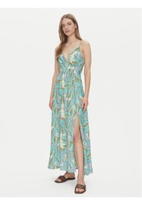 only - ONLY Sukienka letnia Ayo 15349299 Zielony Regular Fit. Kolor: zielony. Materiał: wiskoza. Sezon: lato