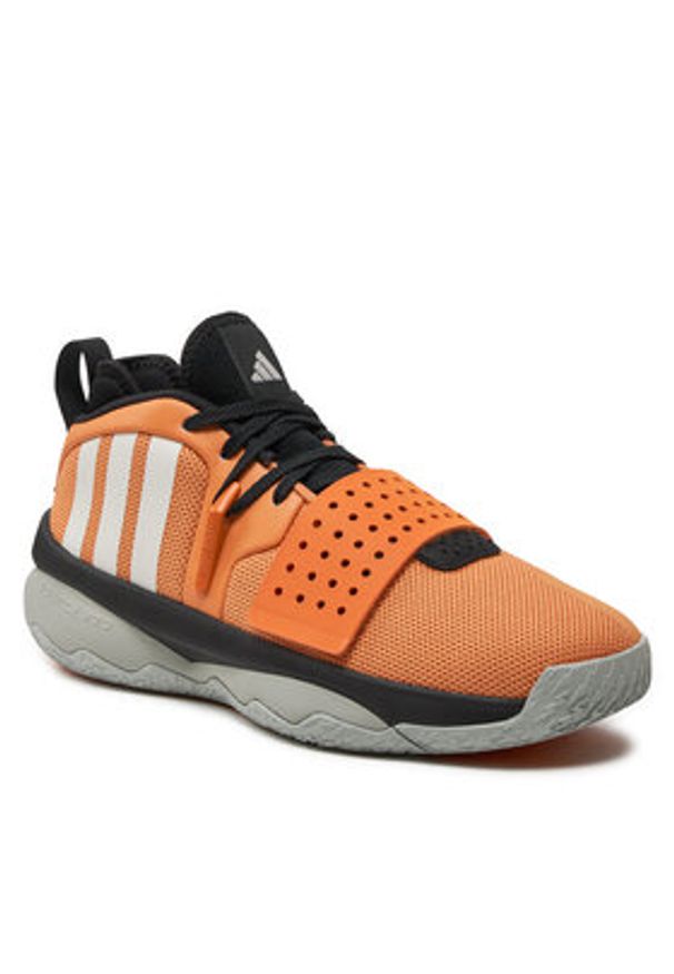 Adidas - adidas Buty do koszykówki Dame 8 EXTPLY IF1515 Pomarańczowy. Kolor: pomarańczowy. Materiał: materiał. Sport: koszykówka