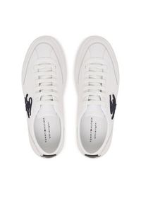 TOMMY HILFIGER - Tommy Hilfiger Sneakersy Icon FW0FW09402 Biały. Kolor: biały. Materiał: skóra #5