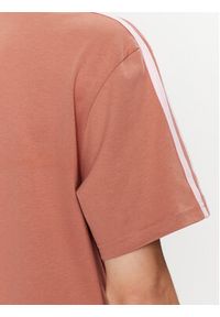 Adidas - adidas T-Shirt Essentials 3-Stripes T-Shirt IM2871 Brązowy Loose Fit. Kolor: brązowy. Materiał: bawełna #4