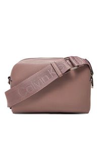 Calvin Klein Jeans Torebka Ultralight Camera Bag21 Pu LV04K3124G Różowy. Kolor: różowy. Materiał: skórzane #4