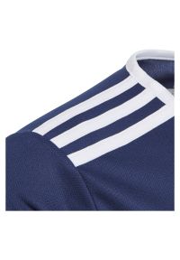 Adidas - Koszulka piłkarska dla dzieci adidas Entrada 18 Jr CF1047. Materiał: materiał, poliester, skóra, dzianina. Technologia: ClimaLite (Adidas). Wzór: paski, ze splotem. Sport: piłka nożna #4