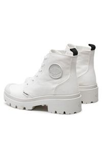 Palladium Trapery Pallabase Twill 96907-141-M Biały. Kolor: biały. Materiał: materiał #3