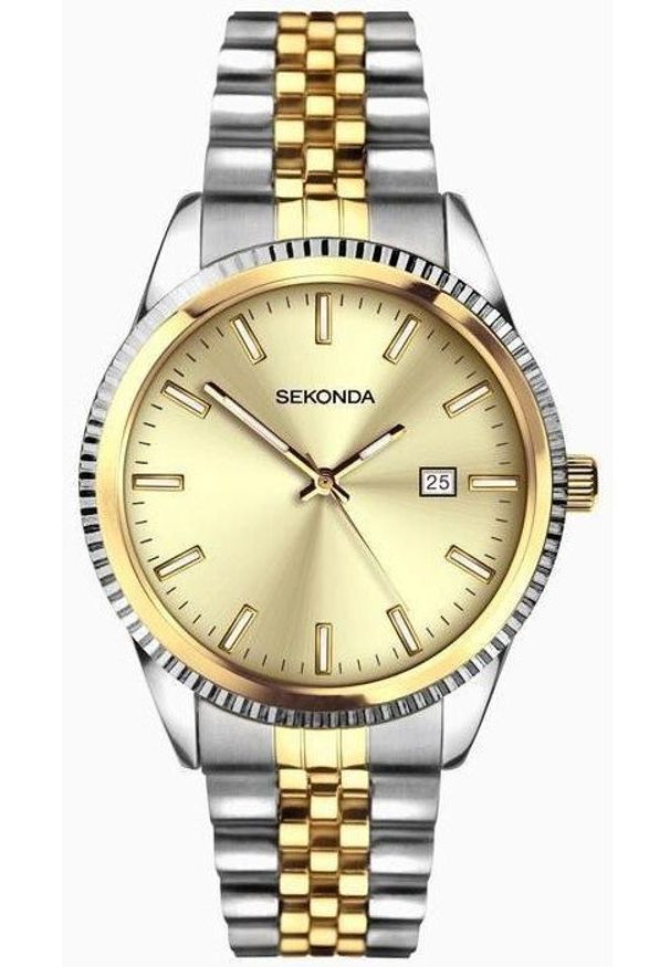 Zegarek męski Sekonda 30259 srebrny. Kolor: srebrny