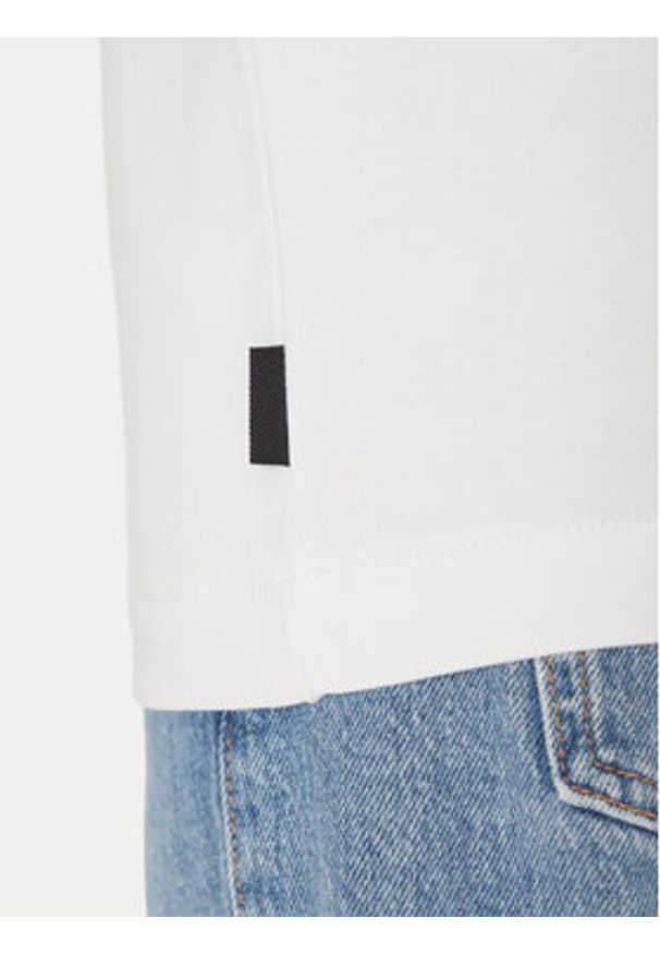 DC Shoes Bluza ADYKT03247 Biały Standard Fit. Kolor: biały. Materiał: bawełna