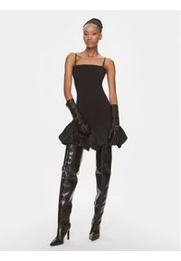 Rinascimento Sukienka koktajlowa CFC0116790003 Czarny Regular Fit. Kolor: czarny. Materiał: syntetyk. Styl: wizytowy #4