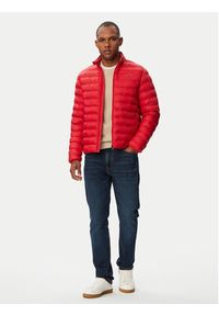 TOMMY HILFIGER - Tommy Hilfiger Kurtka przejściowa MW0MW37634 Czerwony Regular Fit. Kolor: czerwony. Materiał: syntetyk #2