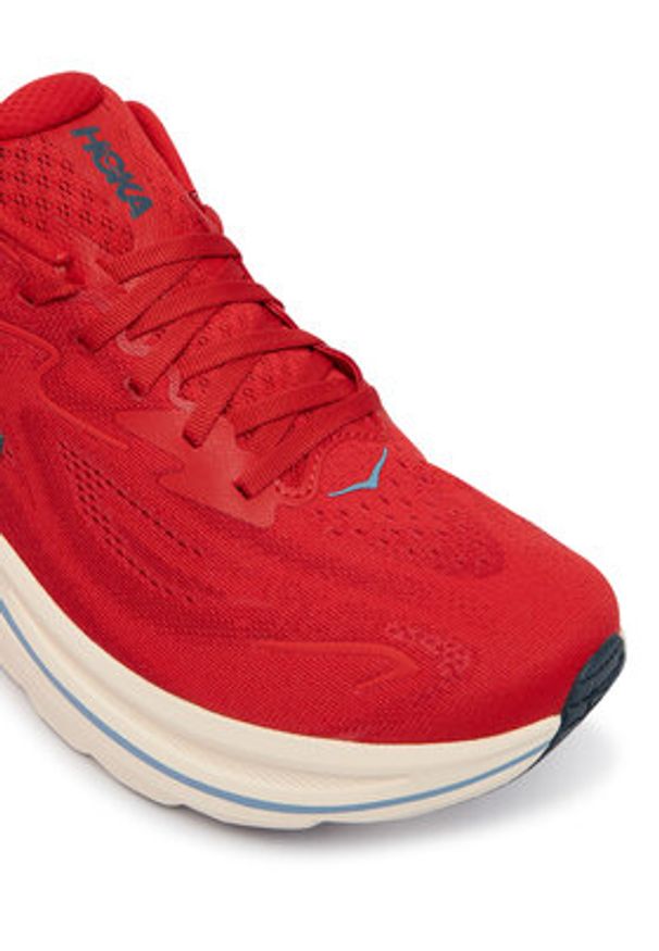 HOKA - Hoka Buty do biegania Clifton 10 1162030 Czerwony. Kolor: czerwony. Materiał: materiał