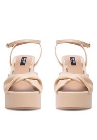 Nine West Sandały WFA2634-2 Beżowy. Kolor: beżowy. Materiał: syntetyk, skóra #5