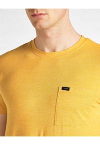 Lee - LEE ULTIMATE POCKET TEE MĘSKI T-SHIRT GOLDEN YELLOW L66JWTNF #3