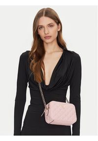 Guess Torebka HWQG87 48140 Różowy. Kolor: różowy. Materiał: skórzane