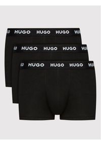 Hugo Komplet 3 par bokserek 50469786 Czarny. Kolor: czarny. Materiał: bawełna #1