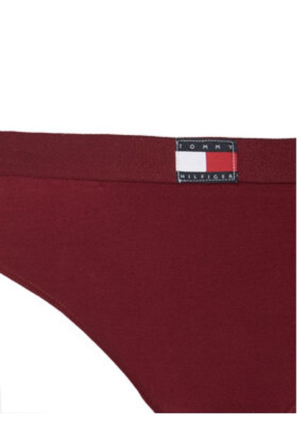 TOMMY HILFIGER - Tommy Hilfiger Komplet 3 par stringów UW0UW06139 Kolorowy. Materiał: bawełna. Wzór: kolorowy