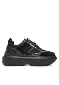Liu Jo Sneakersy June 14 BF3065 PX390 Czarny. Kolor: czarny. Materiał: materiał
