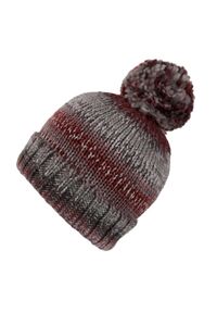 Regatta - Damska Dzianinowa Czapka Frosty VI. Kolor: czerwony. Materiał: dzianina. Sezon: zima. Styl: sportowy #1