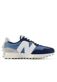 Buty do chodzenia męskie New Balance Nb 327. Zapięcie: sznurówki. Kolor: wielokolorowy, niebieski. Materiał: tkanina, materiał, skóra, syntetyk. Szerokość cholewki: normalna. Sport: turystyka piesza