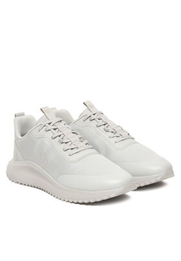 Calvin Klein Sneakersy Eva Runner Lace Up Mat Mix YM0YM01442 Szary. Kolor: szary. Materiał: materiał