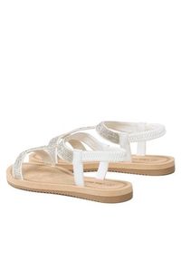 Clara Barson Sandały WSS20835-01B Biały. Kolor: biały. Materiał: skóra #2