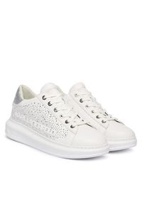 Karl Lagerfeld - KARL LAGERFELD Sneakersy Kapri KL62556 Biały. Kolor: biały. Materiał: skóra #4