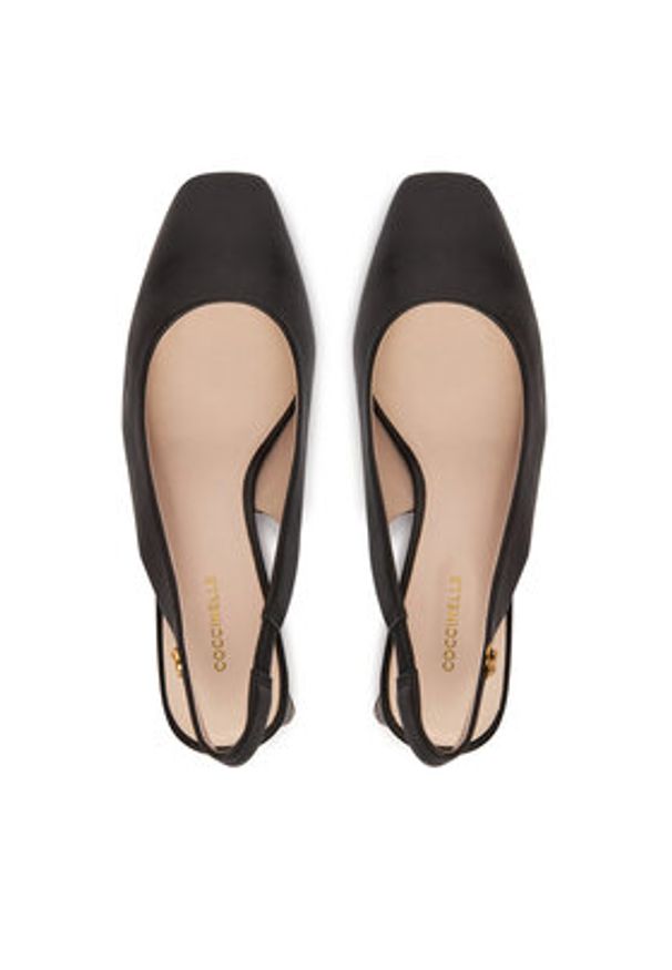 Coccinelle Czółenka C-Everyday E4 U1L 21 02 01 Czarny. Kolor: czarny. Materiał: skóra