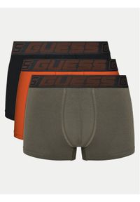 Guess Komplet 3 par bokserek U5RG03 K6YW1 Kolorowy. Materiał: bawełna. Wzór: kolorowy