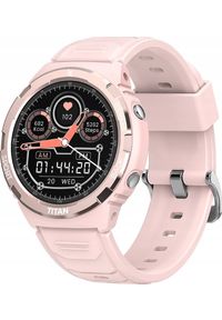 Smartwatch Maxcom FW100 Titan Valkiria Różowy (MAXCOMFW100PINK). Rodzaj zegarka: smartwatch. Kolor: różowy #1