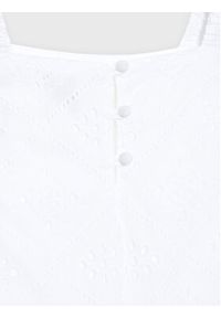 Guess Sukienka letnia J3GK23 WFGJ0 Biały Regular Fit. Kolor: biały. Materiał: bawełna. Sezon: lato