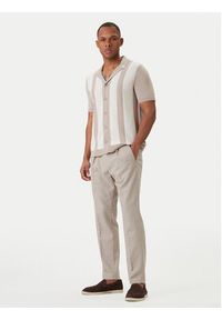 JOOP! Koszula Galvo 30101514 Beżowy Regular Fit. Kolor: beżowy. Materiał: bawełna #4