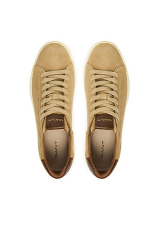 GANT - Gant Sneakersy Mc Julien 32633225 Khaki. Kolor: brązowy. Materiał: skóra, zamsz