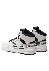 Just Cavalli Sneakersy 76QA3SO1 Biały. Kolor: biały. Materiał: skóra #5