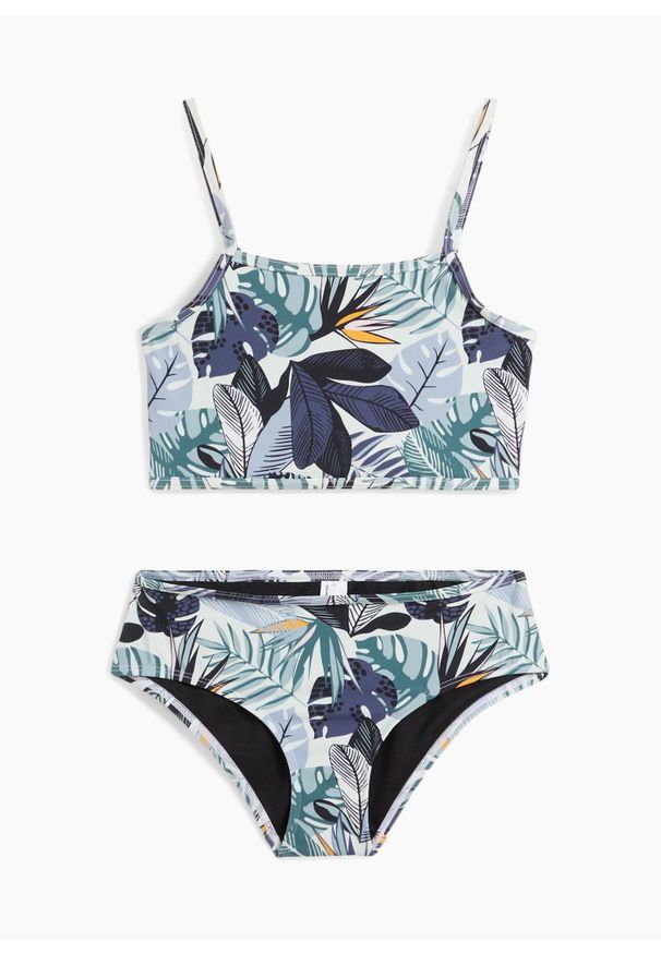 bonprix - Bikini (2 części). Kolor: wielokolorowy. Wzór: nadruk