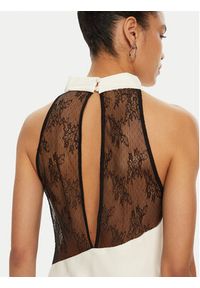 ROTATE Sukienka wieczorowa 113928 Biały Slim Fit. Kolor: biały. Materiał: syntetyk. Styl: wizytowy #4