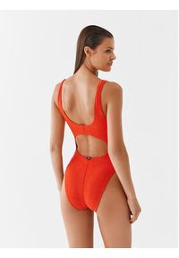 Calvin Klein Swimwear Strój kąpielowy KW0KW02214 Pomarańczowy. Kolor: pomarańczowy. Materiał: syntetyk #3