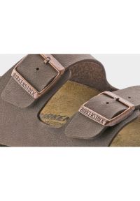 Klapki Birkenstock Arizona Bs M 0151181 brązowe. Kolor: brązowy. Materiał: materiał, polar