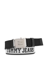 Tommy Jeans Pasek Damski Tjw Cobra Belt 3.5 AW0AW15002 Czarny. Kolor: czarny. Materiał: materiał #1