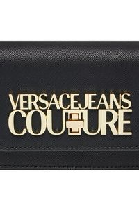 Versace Jeans Couture Torebka 75VA4BLG Czarny. Kolor: czarny. Materiał: skórzane #3