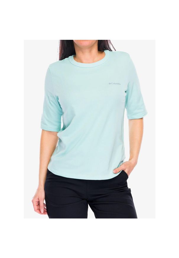 columbia - Koszulka damska Columbia Sun Trek 1/2 Sleeve Tee. Kolor: zielony