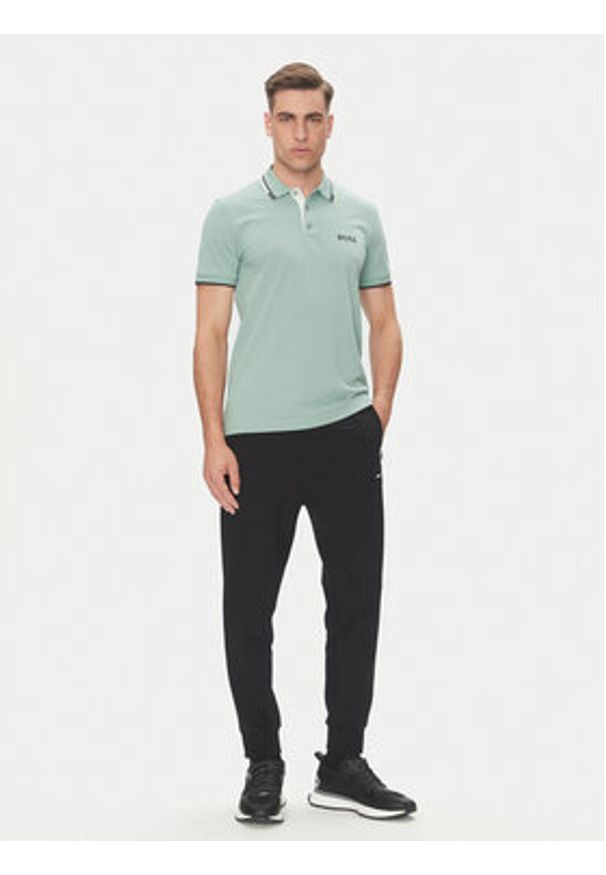 BOSS Spodnie dresowe Hadiko 50537198 Czarny Regular Fit. Kolor: czarny. Materiał: bawełna